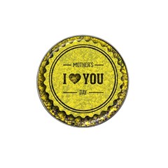 Happy Mother Day Hat Clip Ball Marker (4 Pack) by Simbadda