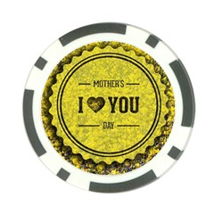 Happy Mother Day Poker Chip Card Guard (10 Pack) by Simbadda