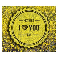 Happy Mother Day Double Sided Flano Blanket (small)  by Simbadda