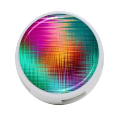 Colourful Weave Background 4-port Usb Hub (one Side) by Simbadda