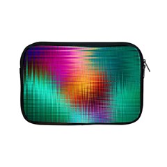 Colourful Weave Background Apple Ipad Mini Zipper Cases by Simbadda