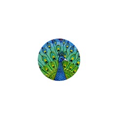 Peacock Bird Animation 1  Mini Magnets