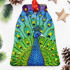 Peacock Bird Animation Ornament (bell) by Simbadda