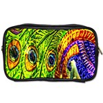 Peacock Feathers Toiletries Bags 2-Side Front