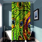 Peacock Feathers Shower Curtain 36  x 72  (Stall)  Curtain(36 X72 ) - 33.26 x66.24  Curtain(36 X72 )