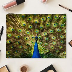 Peacock Bird Cosmetic Bag (xl) by Simbadda