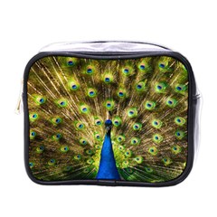 Peacock Bird Mini Toiletries Bags by Simbadda