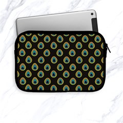 Peacock Inspired Background Apple Ipad Mini Zipper Cases by Simbadda