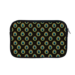 Peacock Inspired Background Apple Macbook Pro 13  Zipper Case