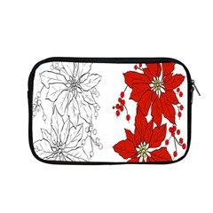 Poinsettia Flower Coloring Page Apple Macbook Pro 13  Zipper Case