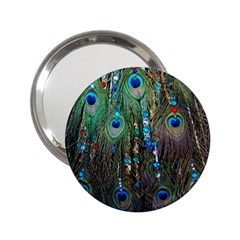 Peacock Jewelery 2 25  Handbag Mirrors