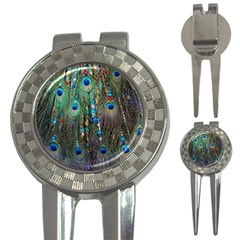 Peacock Jewelery 3-in-1 Golf Divots