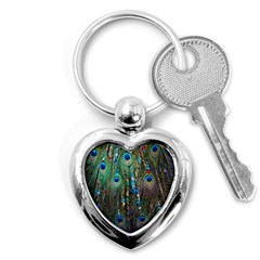 Peacock Jewelery Key Chains (heart)  by Simbadda