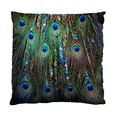 Peacock Jewelery Standard Cushion Case (two Sides) by Simbadda