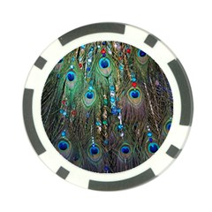 Peacock Jewelery Poker Chip Card Guard (10 Pack) by Simbadda