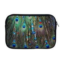 Peacock Jewelery Apple Macbook Pro 17  Zipper Case by Simbadda