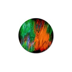 Watercolor Grunge Background Golf Ball Marker by Simbadda