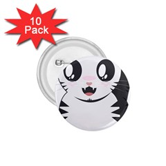 Meow 1 75  Buttons (10 Pack) by evpoe