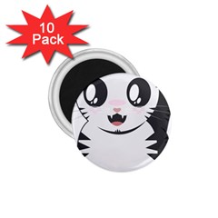 Meow 1 75  Magnets (10 Pack)  by evpoe