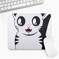 Meow Large Mousepads by evpoe