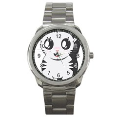 Meow Sport Metal Watch