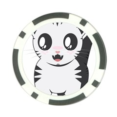 Meow Poker Chip Card Guard