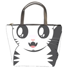 Meow Bucket Bags by evpoe