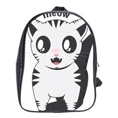 Meow School Bags(large)  by evpoe