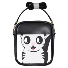 Meow Girls Sling Bags by evpoe