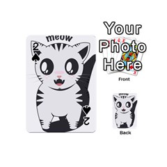 Meow Playing Cards 54 (mini)  by evpoe