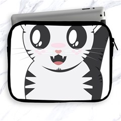 Meow Apple Ipad 2/3/4 Zipper Cases by evpoe