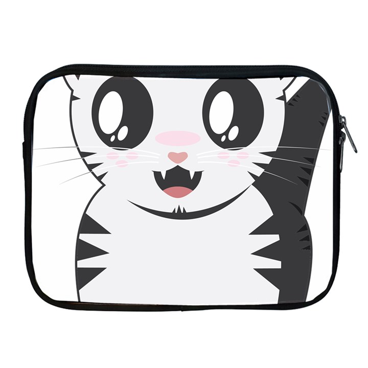 Meow Apple iPad 2/3/4 Zipper Cases