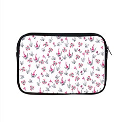 Heart Ornaments And Flowers Background In Vintage Style Apple Macbook Pro 15  Zipper Case