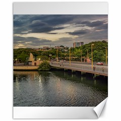 Estero Salado River Guayaquil Ecuador Canvas 11  X 14   by dflcprints