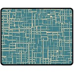  Hand Drawn Lines Background In Vintage Style Fleece Blanket (Medium)  60 x50  Blanket Front