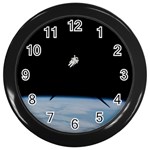 Amazing Stunning Astronaut Amazed Wall Clocks (Black) Front