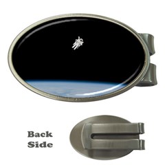 Amazing Stunning Astronaut Amazed Money Clips (oval)  by Simbadda