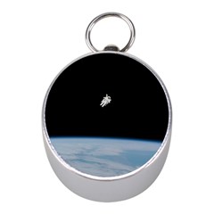 Amazing Stunning Astronaut Amazed Mini Silver Compasses by Simbadda