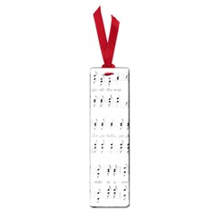 Jingle Bells Song Christmas Carol Small Book Marks by Simbadda