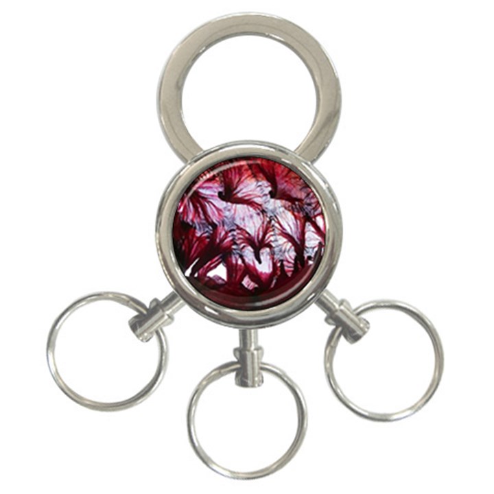 Jellyfish Ballet Wind 3-Ring Key Chains