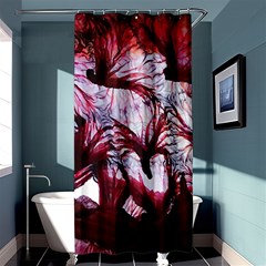 Jellyfish Ballet Wind Shower Curtain 36  X 72  (stall)  by Simbadda