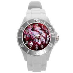 Jellyfish Ballet Wind Round Plastic Sport Watch (l) by Simbadda