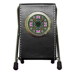 Digital Kaleidoscope Pen Holder Desk Clocks by Simbadda