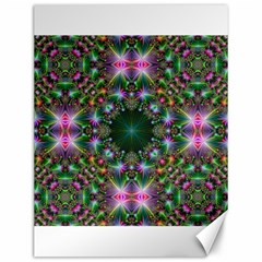 Digital Kaleidoscope Canvas 12  X 16   by Simbadda