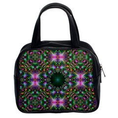 Digital Kaleidoscope Classic Handbags (2 Sides) by Simbadda