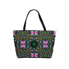 Digital Kaleidoscope Shoulder Handbags by Simbadda