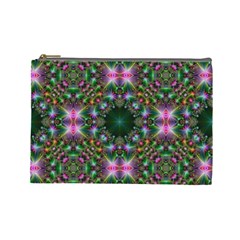 Digital Kaleidoscope Cosmetic Bag (large) 