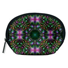 Digital Kaleidoscope Accessory Pouches (medium)  by Simbadda