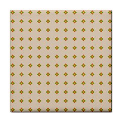 Pattern Background Retro Tile Coasters by Simbadda