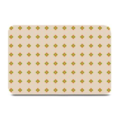 Pattern Background Retro Plate Mats by Simbadda